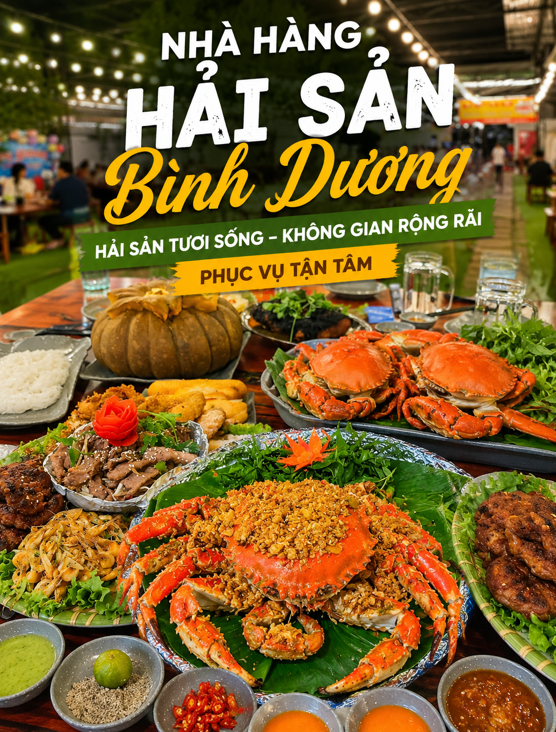 nhà hàng hải sản bình dương